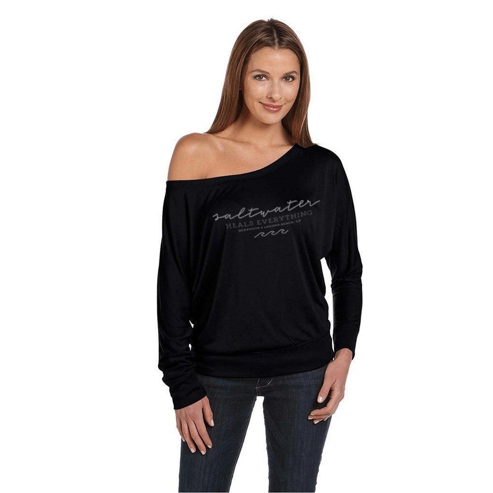 BNWT - Saltwater Heals Everything flowy off should Top
